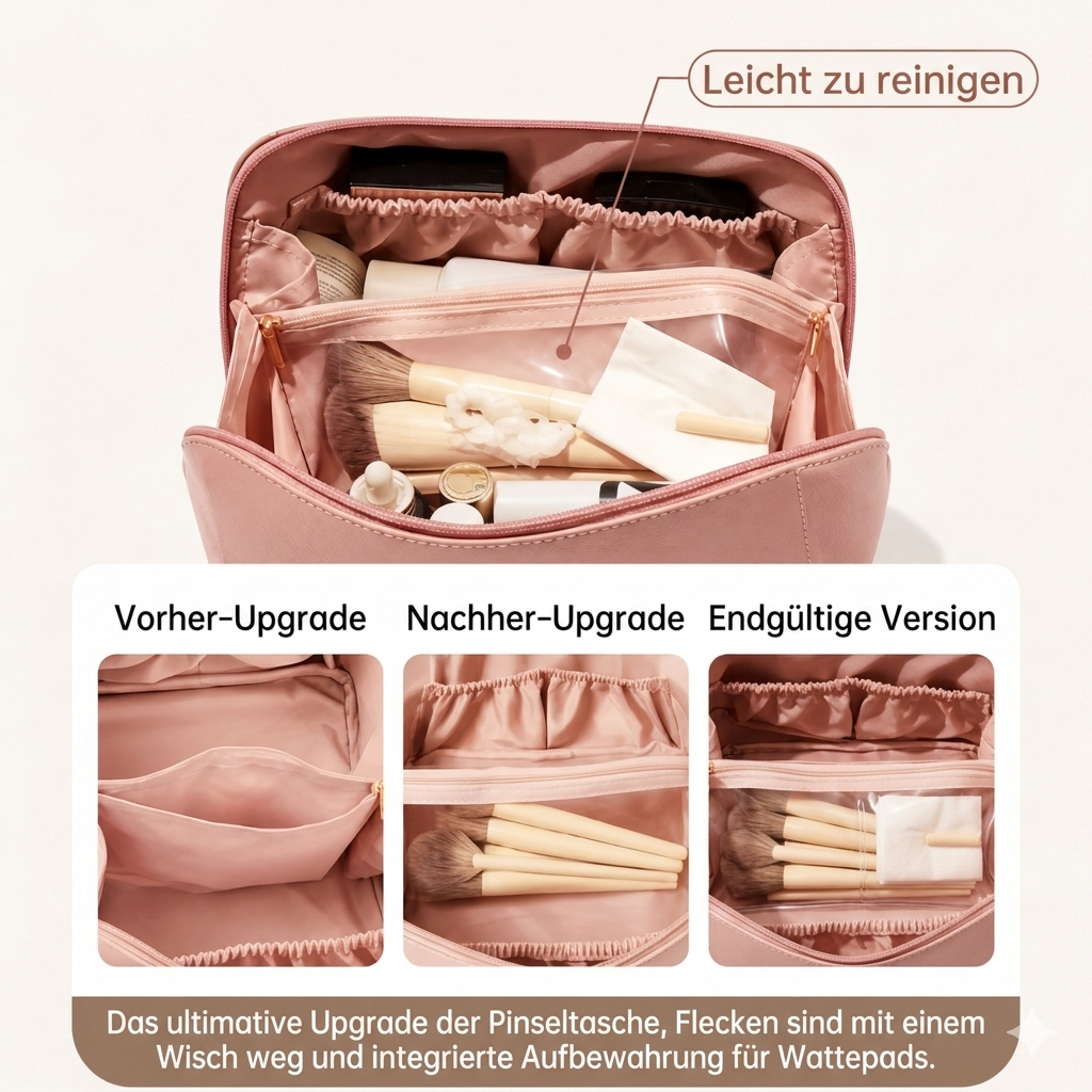 Wasserabweisender Make-up Reise-Organizer
