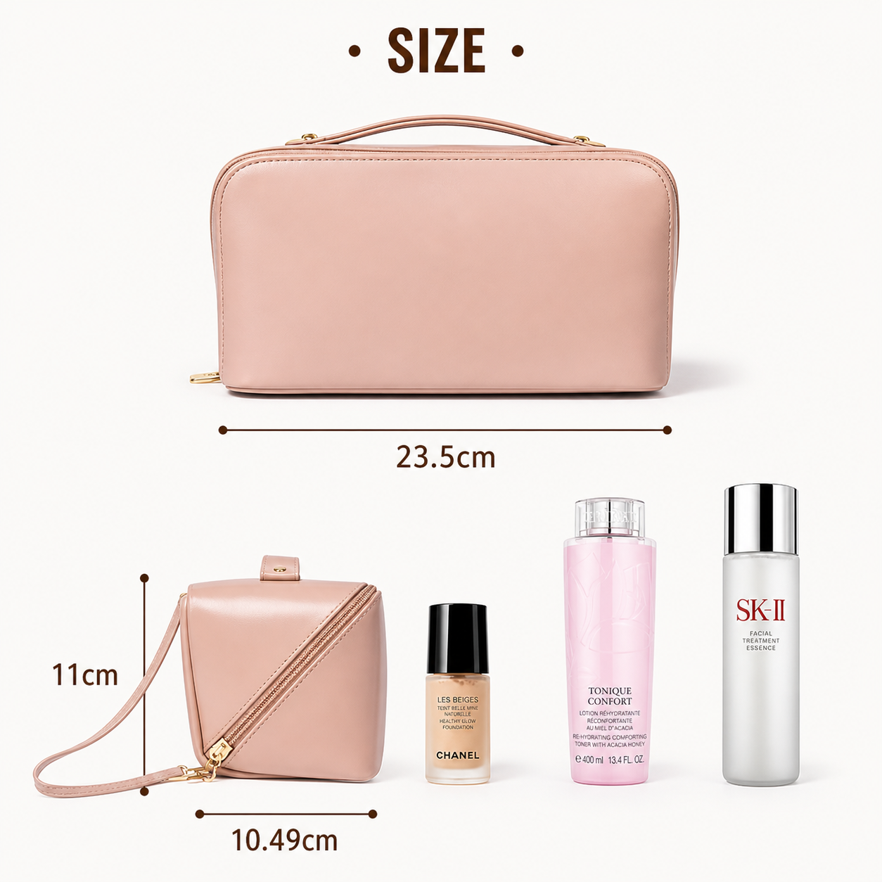Wasserabweisender Make-up Reise-Organizer