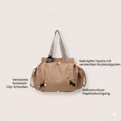 Wasserabweisende Handtasche mit 15 Fächern für Damen - CORREN® AlltagTasche