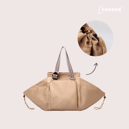 raktische Damen Organizer Tasche mit 15 Fächern, wasserabweisend - CORREN® AlltagTasche