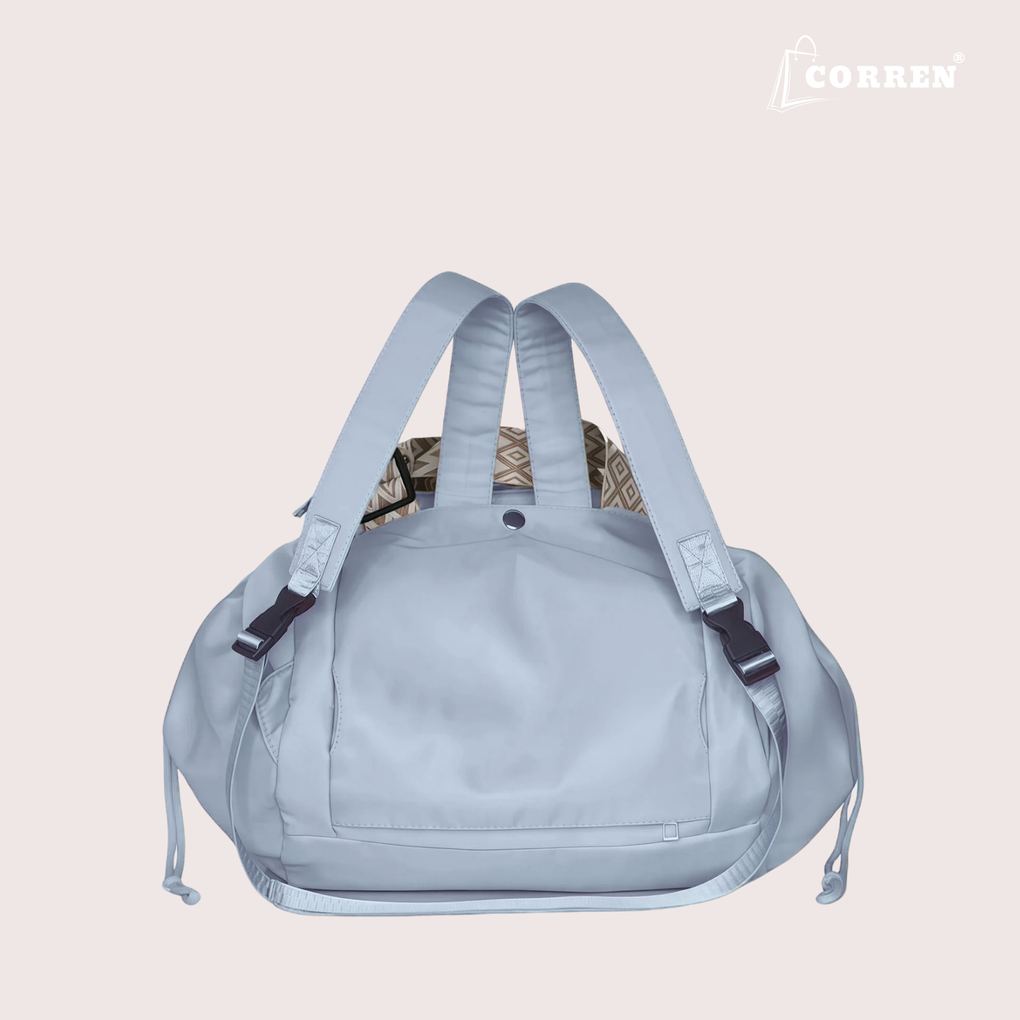 Elegante Creme Damen Tasche mit 15 cleveren Fächern – CORREN®
