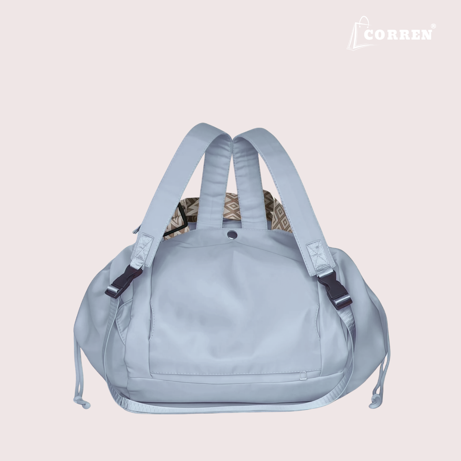 Elegante Creme Damen Tasche mit 15 cleveren Fächern – CORREN®
