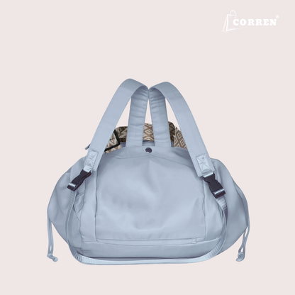 Elegante Creme Damen Tasche mit 15 cleveren Fächern – CORREN®
